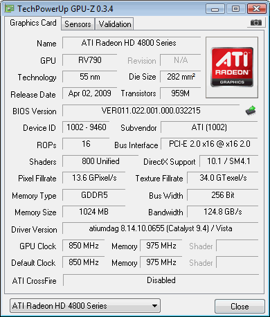 HIS HD 4890